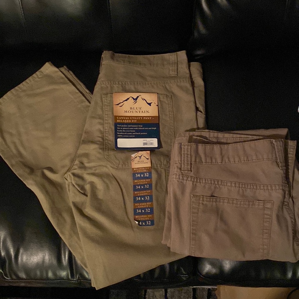 Blue mountain work pants